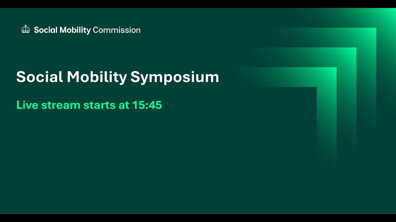 Social Mobility Symposium 2026 -  Closing Keynote - Lord David Blunkett, and Q&A  with Alun Francis