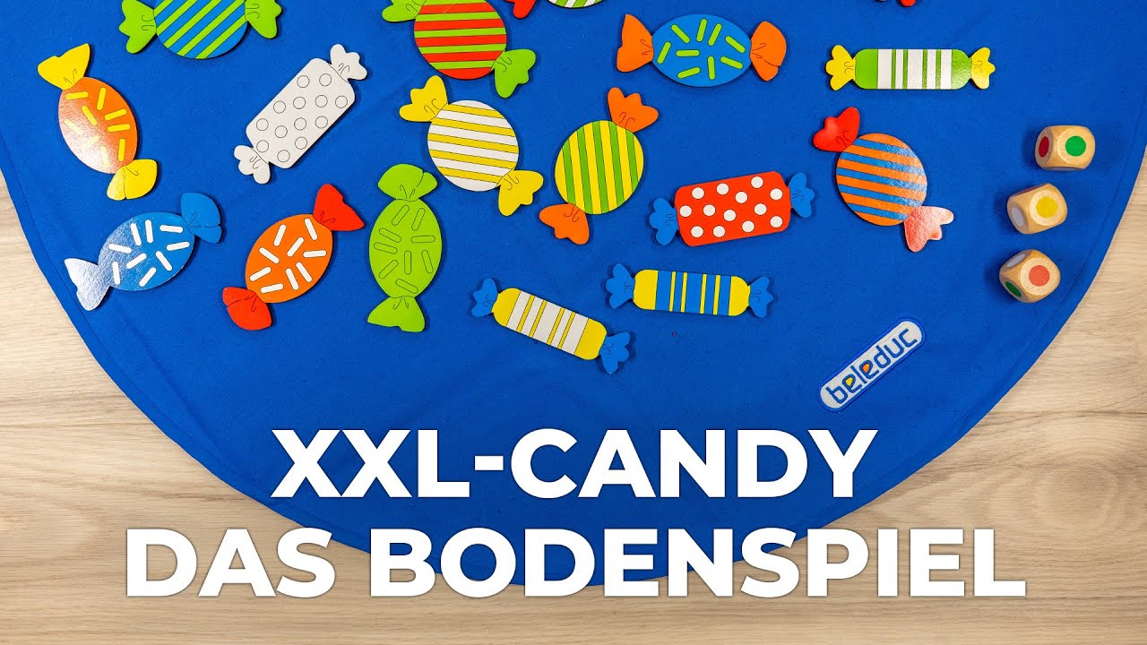 Spielanleitung | XXL-Candy Bodenspiel | beleduc