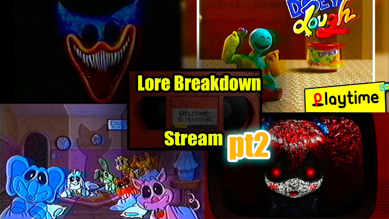 Poppy Playtime Lore Breakdown Pt2 + Just Chatting