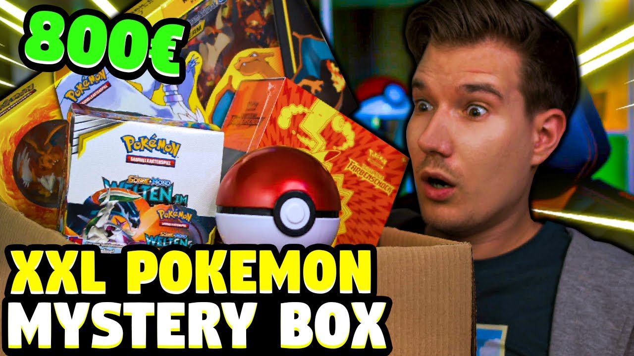 Wir öffnen eine XXL Pokemon Mystery Box! 🔥🤑