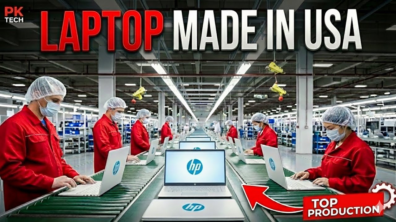 Laptop Factory: The Real Process in USA Behind Modern Tech Manufacturing