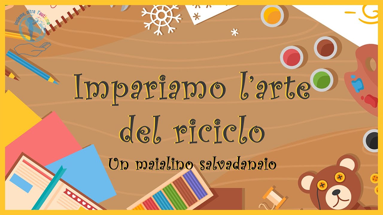 L'ARTE DEL RICICLO - Un maialino salvadanaio 
