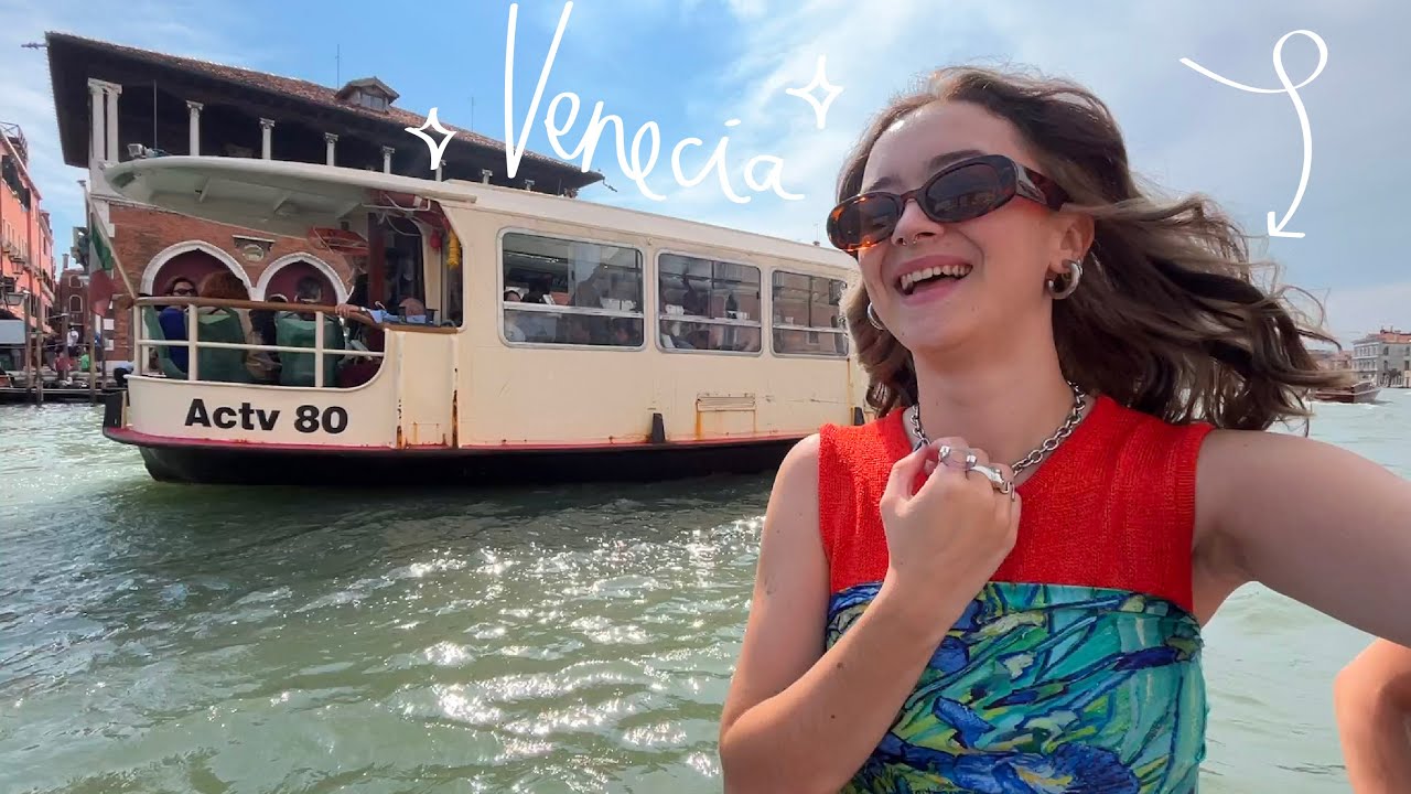 Viajando sola por Europa *fui a Veneciaaa*