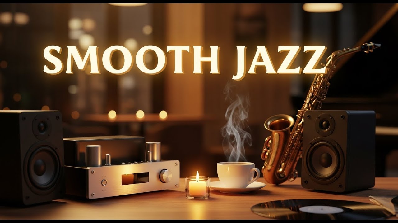 Jazz Relaxing Music for Peaceful Night Atmosphere 🌙 Smooth Jazz Instrumental