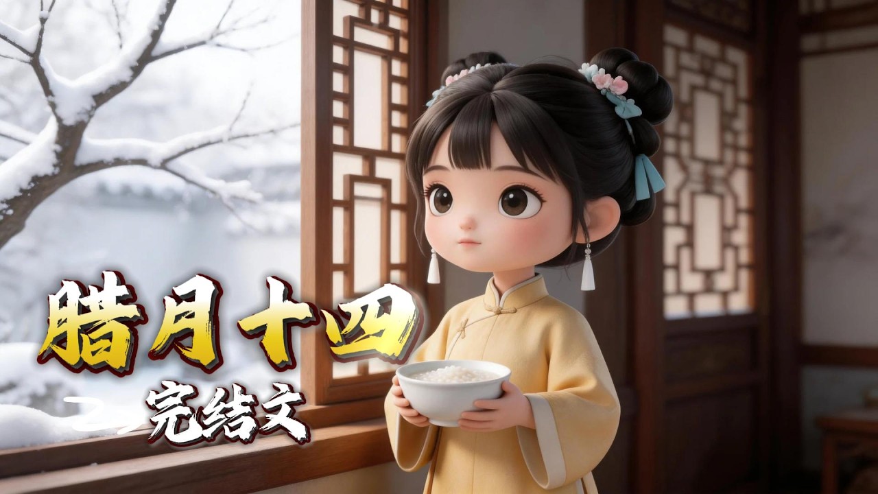 【有聲小說】【結局BE】成婚第三個年頭的臘月十四，清晨飄了場細雪。我推開窗，望見院裡老槐樹的枝梢染了層白，忽然想起該把他那件玄色大氅尋出來。去年入冬新制的衣裳，穿了兩回，壓在箱底怕是染了樟木的氣味。