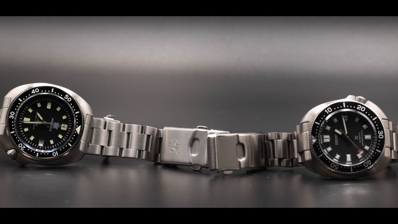 Comparativa del Seiko Capitán Willard V´S  Steeldive 1970