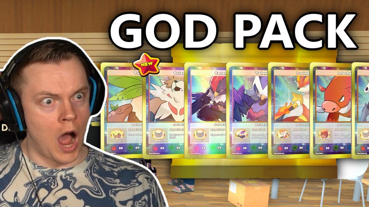 They Added GODPACKS to Card Shop Simulator and My Luck is INSANE