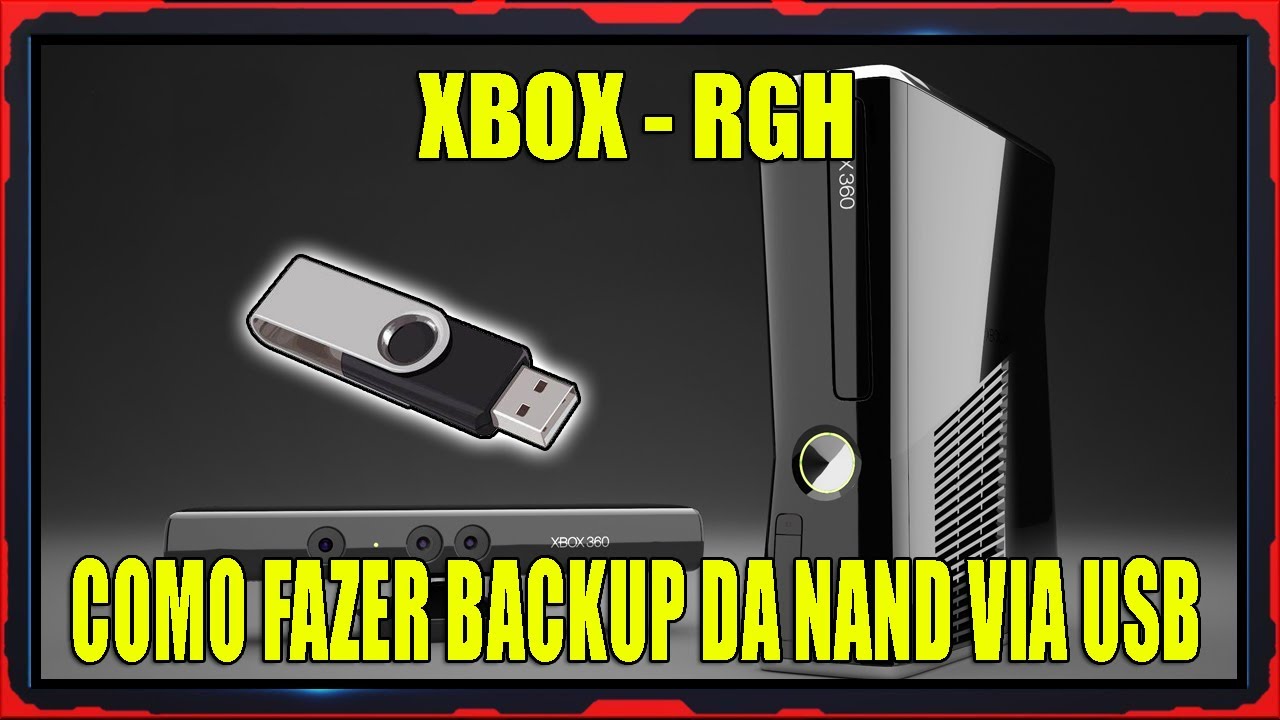 COMO FAZER BACKUP DA NAND DO R-G-H VIA USB