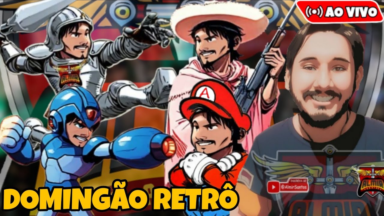 SUPER Domingão Retrô - Direto do Super Nintendo -  Ao Vivo