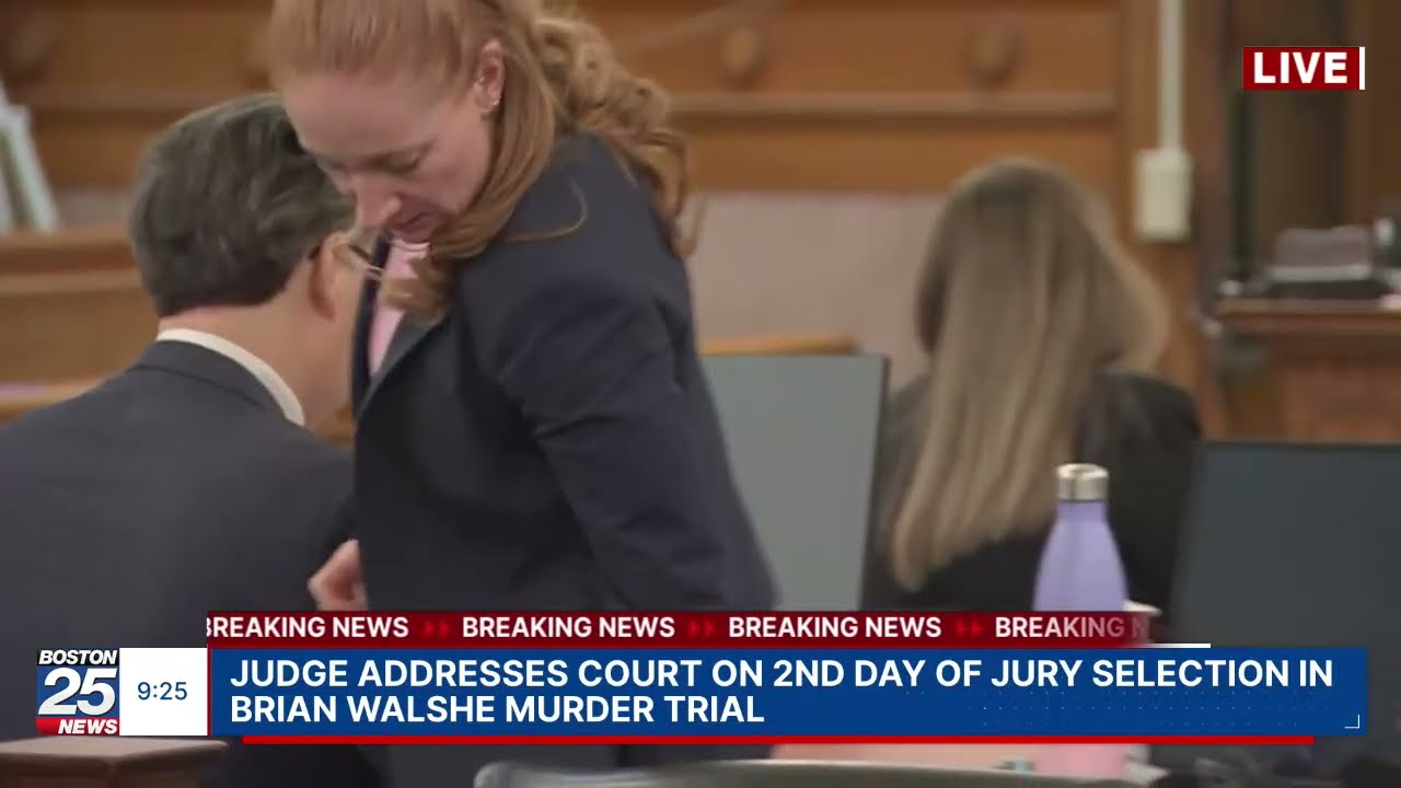 WATCH LIVE: Judge addresses court on 2nd day of jury selection in Brian Walshe murder trial.