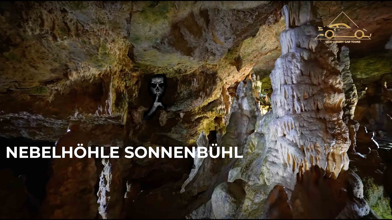 Fog Cave (Nebelhöhle) Genkingen (Sonnenbühl) - HD - Germany the largest stalactite caves in Germany