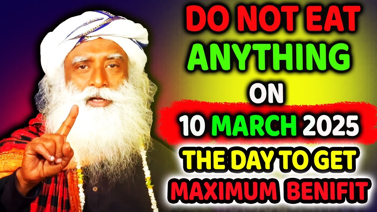 DON'T Eat On This Day ,You Will See A Miracle | Ekadashi 2025 | Sadhguru Speech in English
