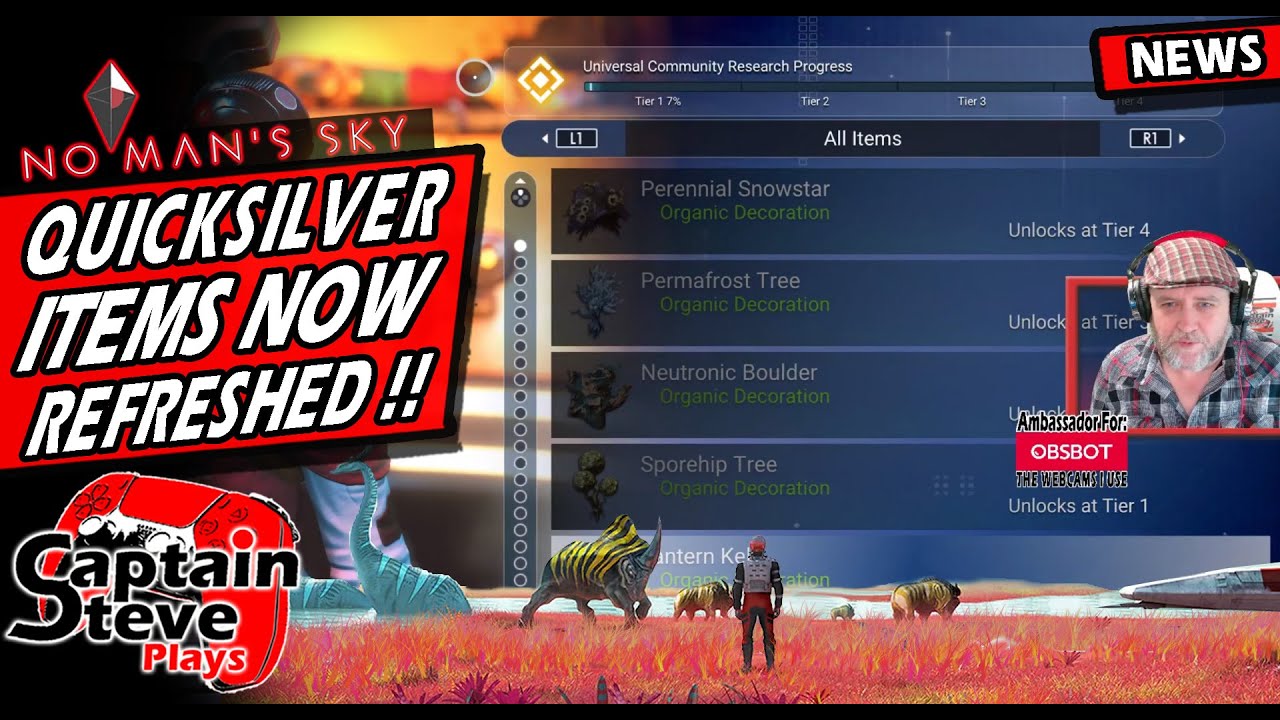 Новости No Man's Sky - Новые предметы из Quicksilver в магазине - NMS
