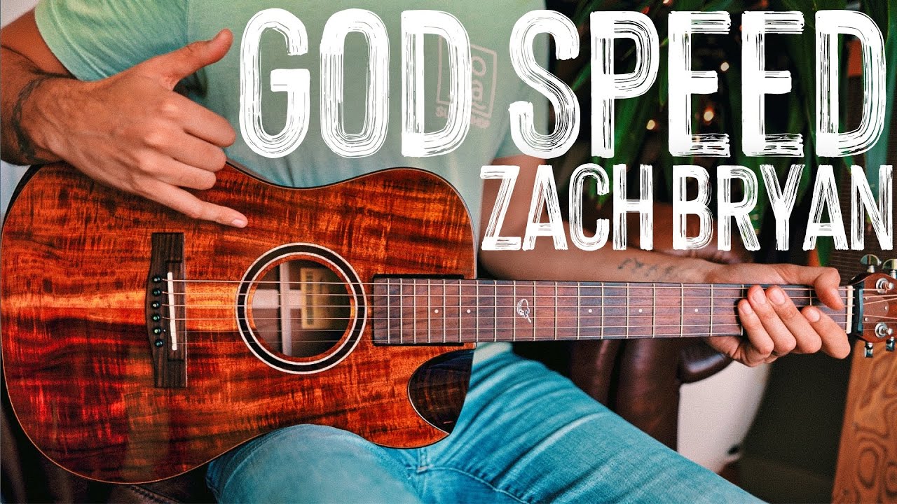 God Speed Zach Bryan Guitar Tutorial // God Speed Guitar Lesson #984