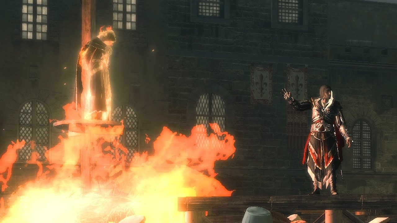 Bonfire of the Vanities: Full Story of Ezio and Savonarola (Assassin's Creed 2 | Movie)
