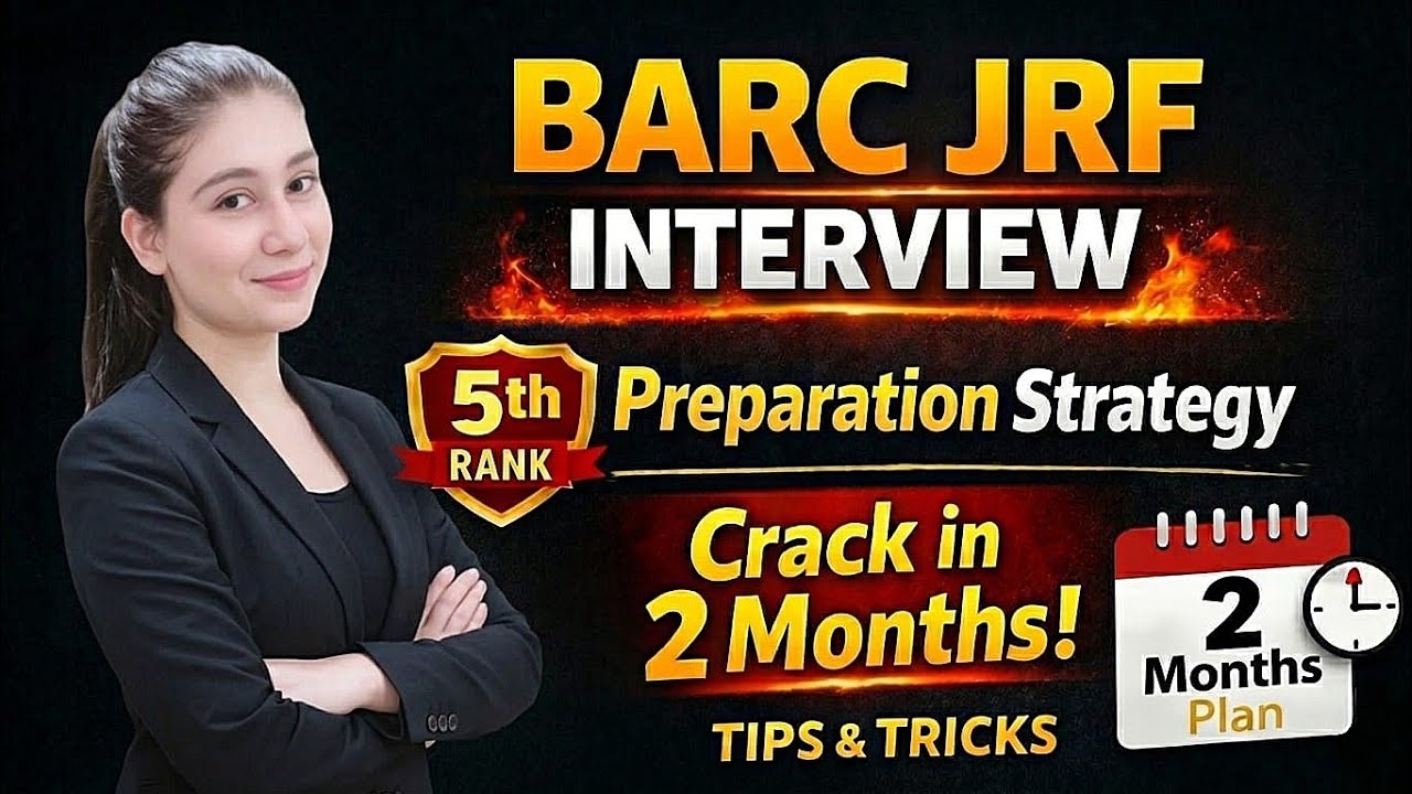 BARC JRF (PhD) Interview Secrets | How to Control the Panel & Get Top Rank