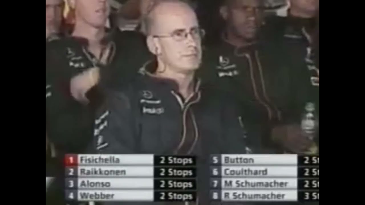 F1 GP Japonii 2005 - Ostatnie okrążenia i podium