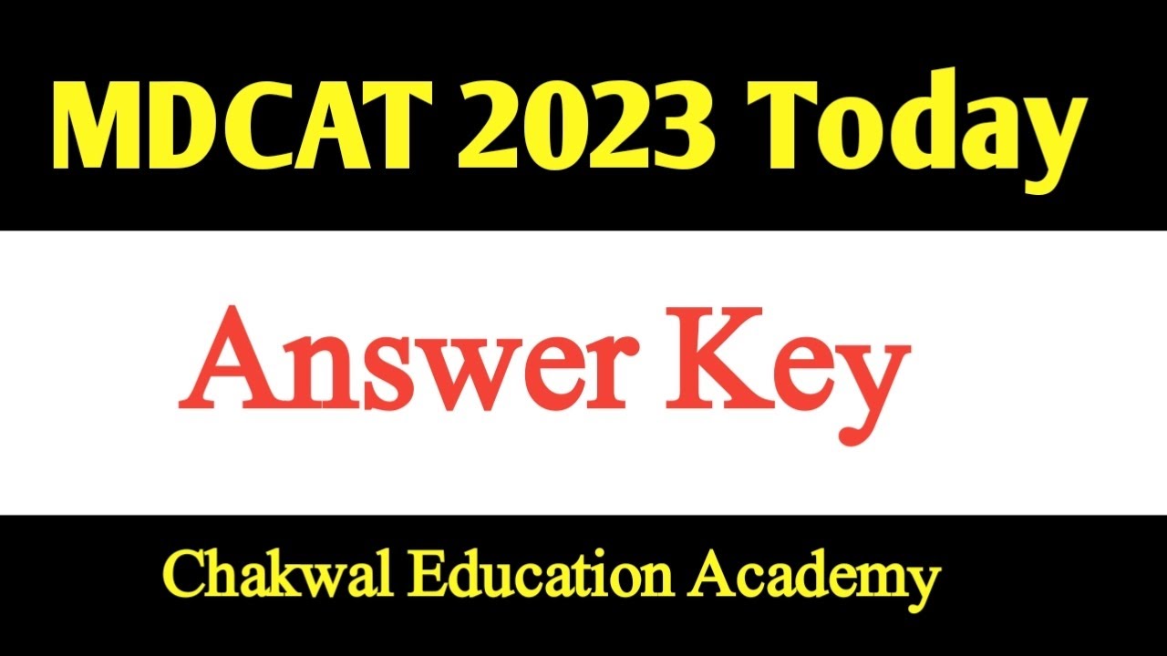 Breaking news | MDCAT 2023 Answer Key announced  #mdcat2023 #mdcat2023latestnews #pmdc