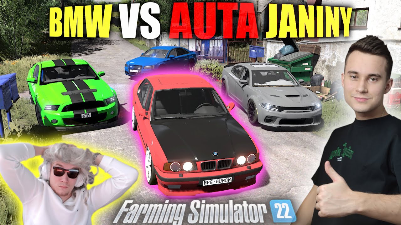 WYŚCIGI BMW VS WSZYSTKIE AUTA JANINY! 🤩 NIE WIERZĘ W TO! 😂 TESTY TALERZÓWKI 🔵 