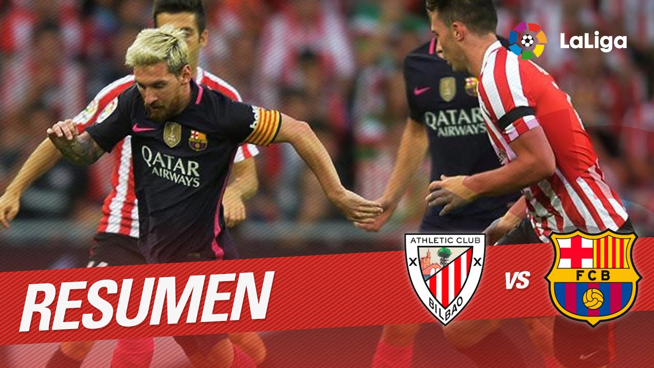 Resumen de Athletic Club vs FC Barcelona (0-1)