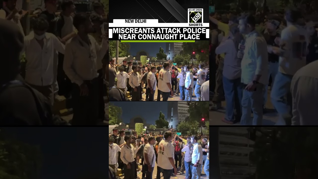 ACP Vivek Bhagat injured after miscreants pelt stones, bottles at police near Connaught Place
