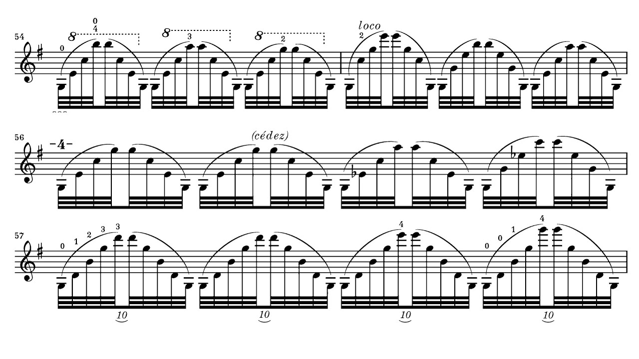 Eug&egrave;ne Ysa&yuml;e - 6 Sonatas for Violin Solo, Op  27 (1923) [Score-Video]