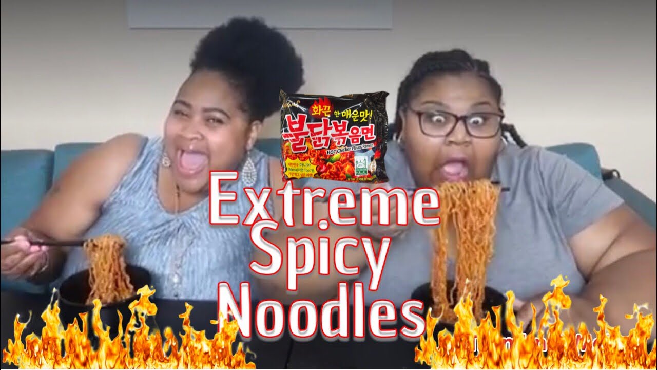 辣麵條 EXTREME SPICY KOREAN NOODLE CHALLENGE! FT T