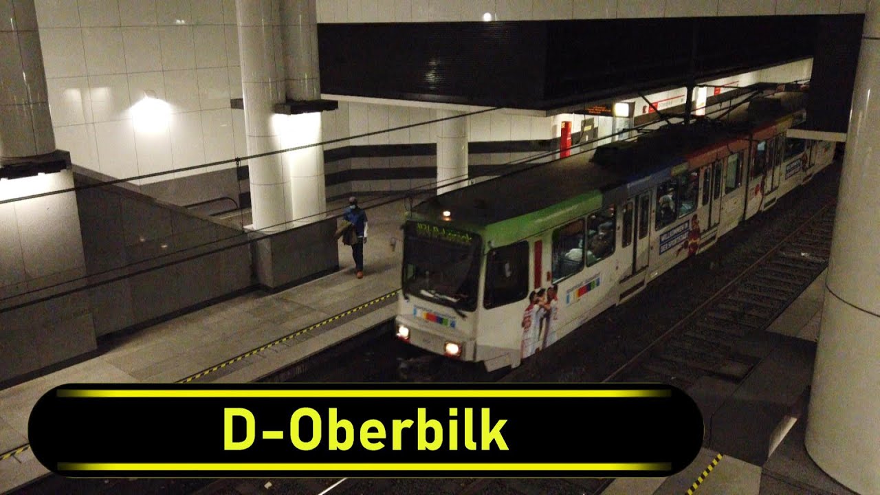 Stadtbahn Station D-Oberbilk - Düsseldorf 🇩🇪 - Walkthrough 🚶