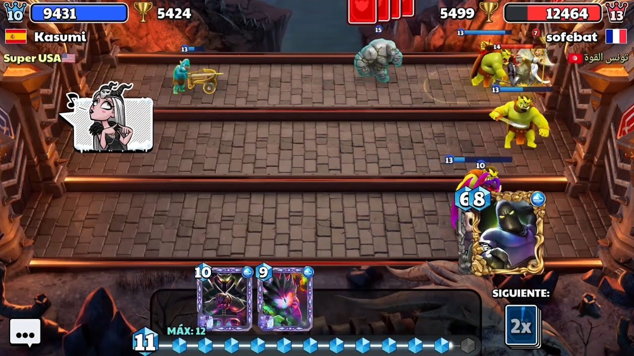 Jugadas Perfectas en Castle Crush ⚔️☠️