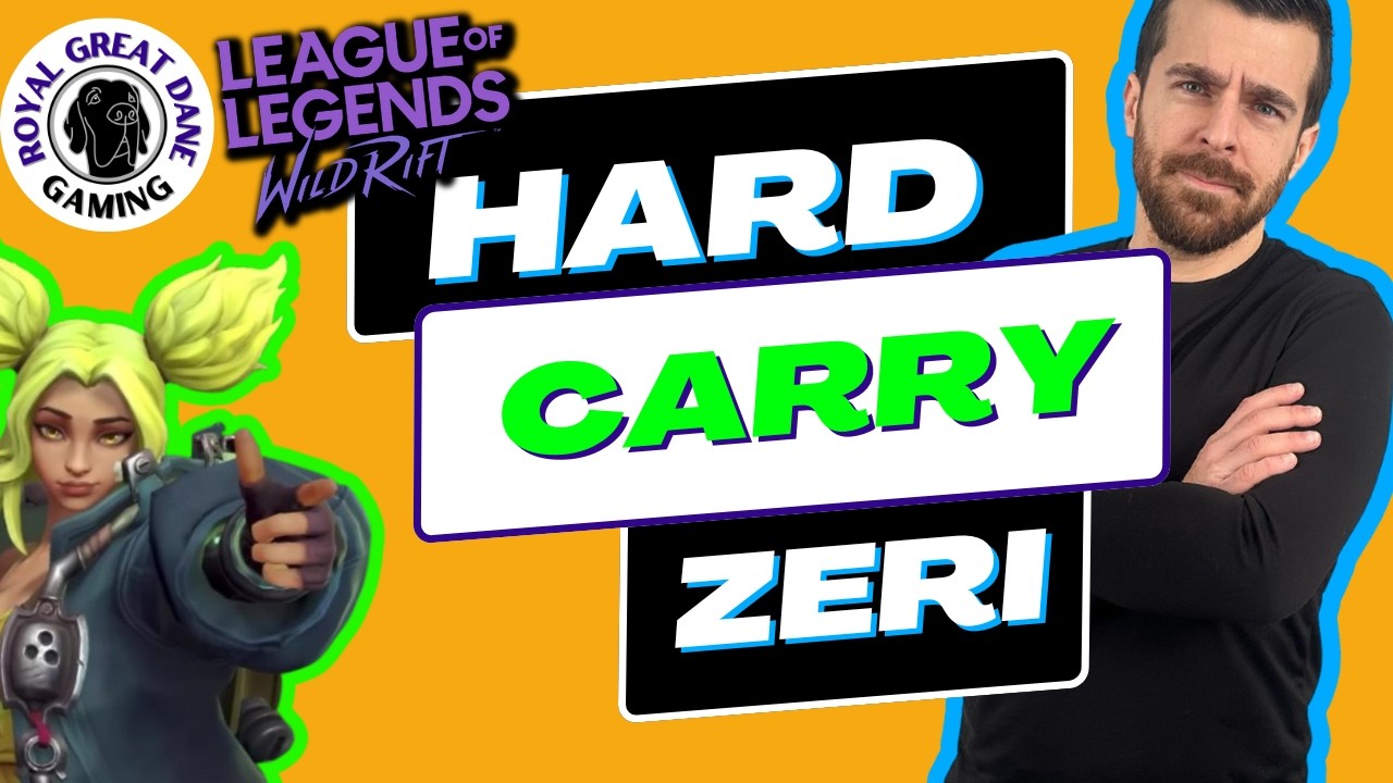 Insane 14-1-1 Zeri ADC Masterclass - Two Quadra kills