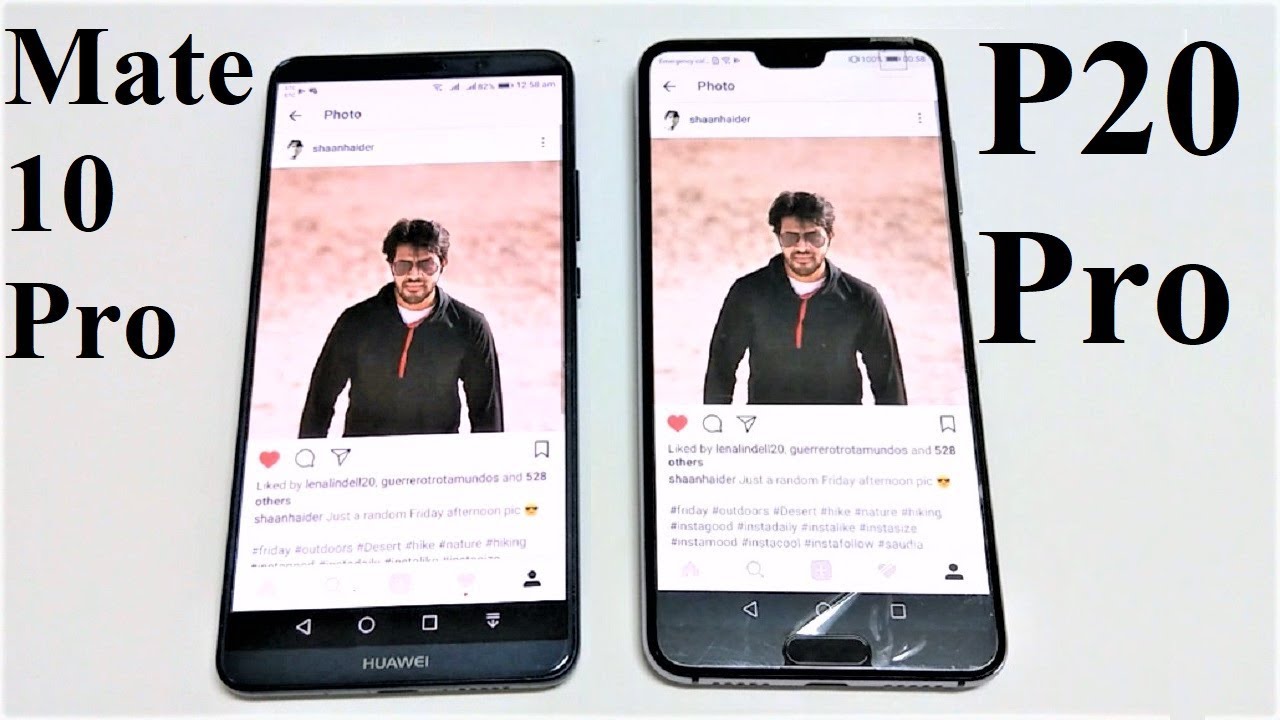 Huawei P20 Pro vs Mate 10 Pro - SPEED TEST