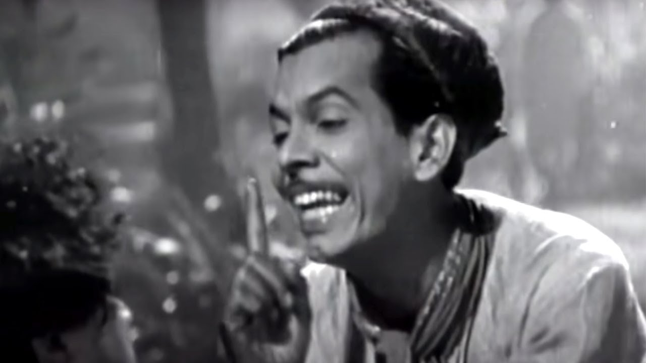 सर जो तेरा चकराये HD - प्यासा - जॉनी वॉकर - मोहम्मद रफ़ी - Old Is Gold