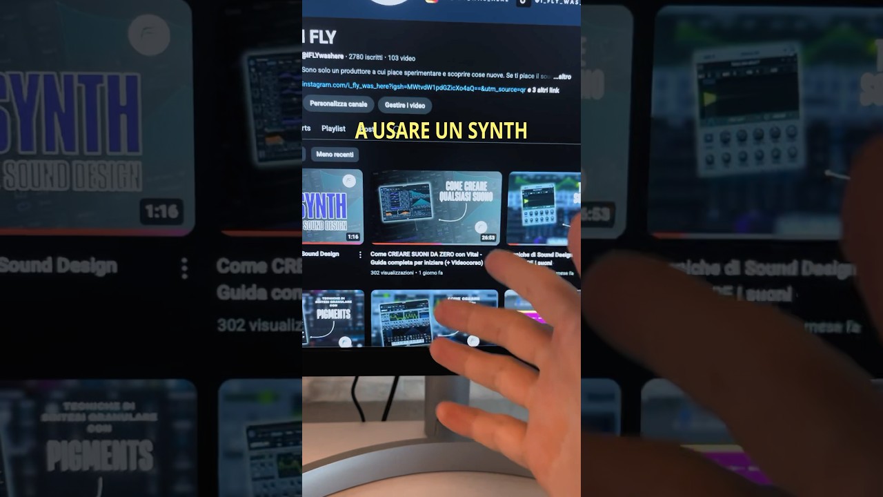 Come imparare a usare un Synth per creare i suoni da zero 🎶✨ #musicproducer #synth #sounddesign