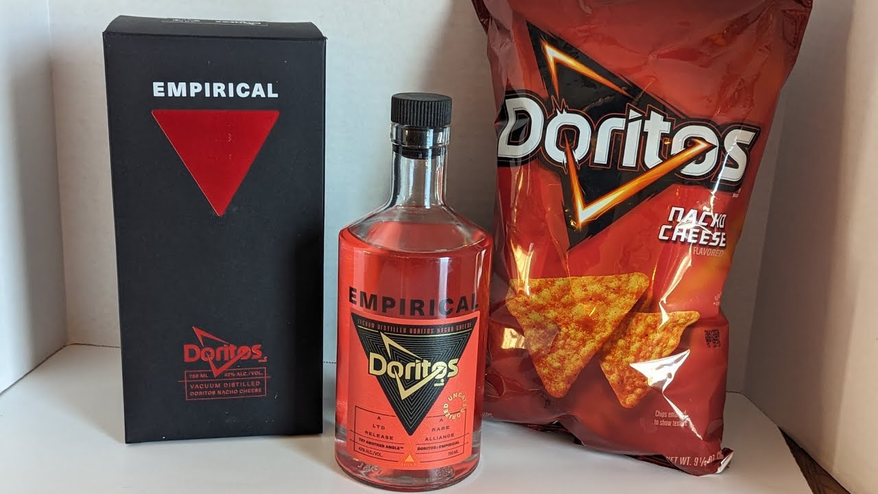 DORITOS NACHO CHEESE ALCOHOL! Trying This Limited Edition Spirit + Bonus Doritos Margarita Tasting!