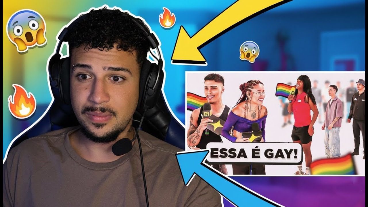 REACT:TESTANDO O GAYDAR 🏳️‍🌈@noodtvoficial