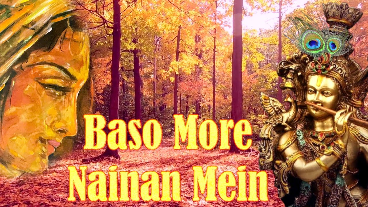 Baso More Nainan Mein Nandlal | #Krishna | #भजन | #ISKCON | Mohinderjit Singh |#Meerabai
