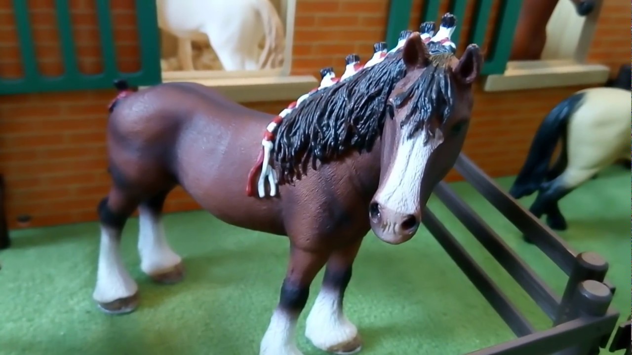 Schleich Pferde alleine zu Hause + ich grüße!