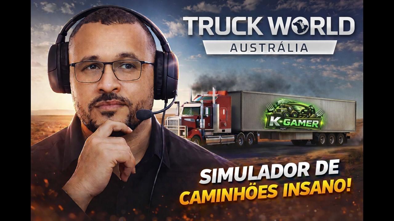 Finalmente Joguei Truck World Austrália… Olha Isso!