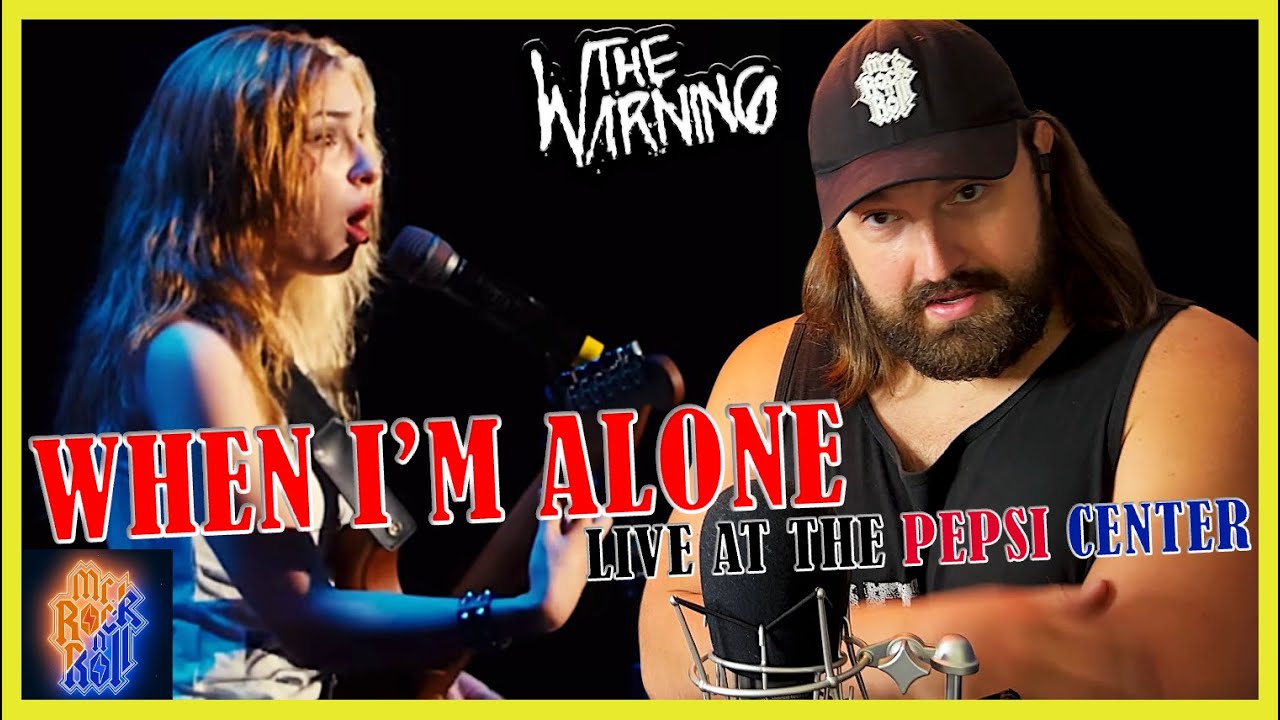 We Can All Relate Danny!! | The Warning - When I’m Alone (Live from Pepsi Center CDMX) | REACTION