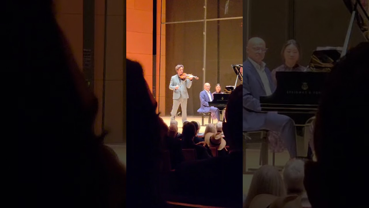 Philippe Quint plays Brahms' Sonatensatz (Scherzo from F-A-E Sonata) 