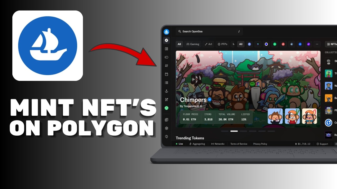 How to Mint NFTs on Polygon Using OpenSea