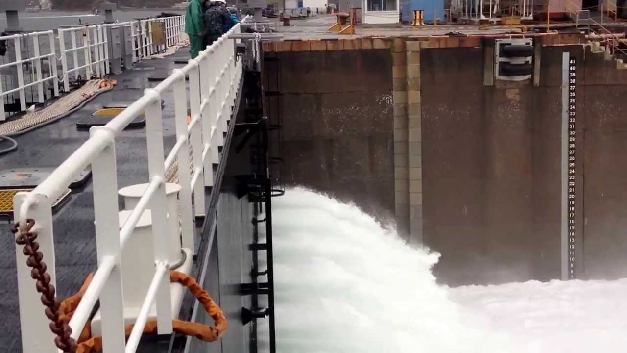Dry Dock flooding