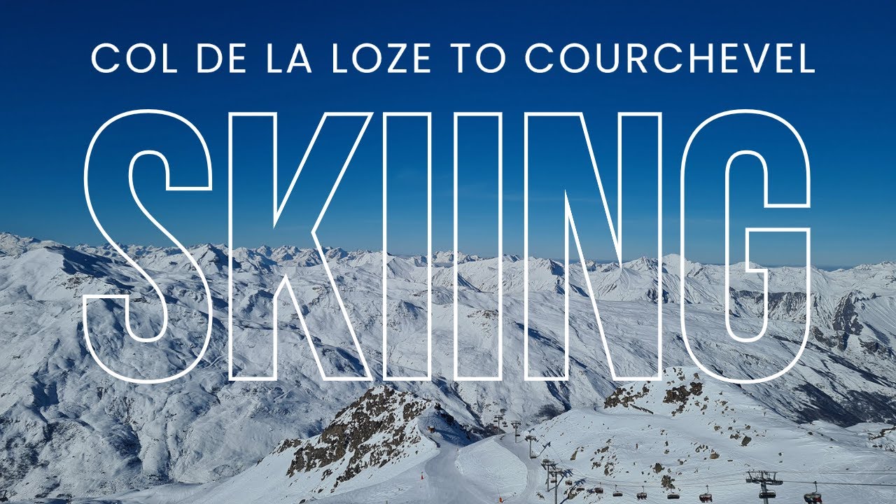 [4k] Col de la Loze to Courchevel 1850