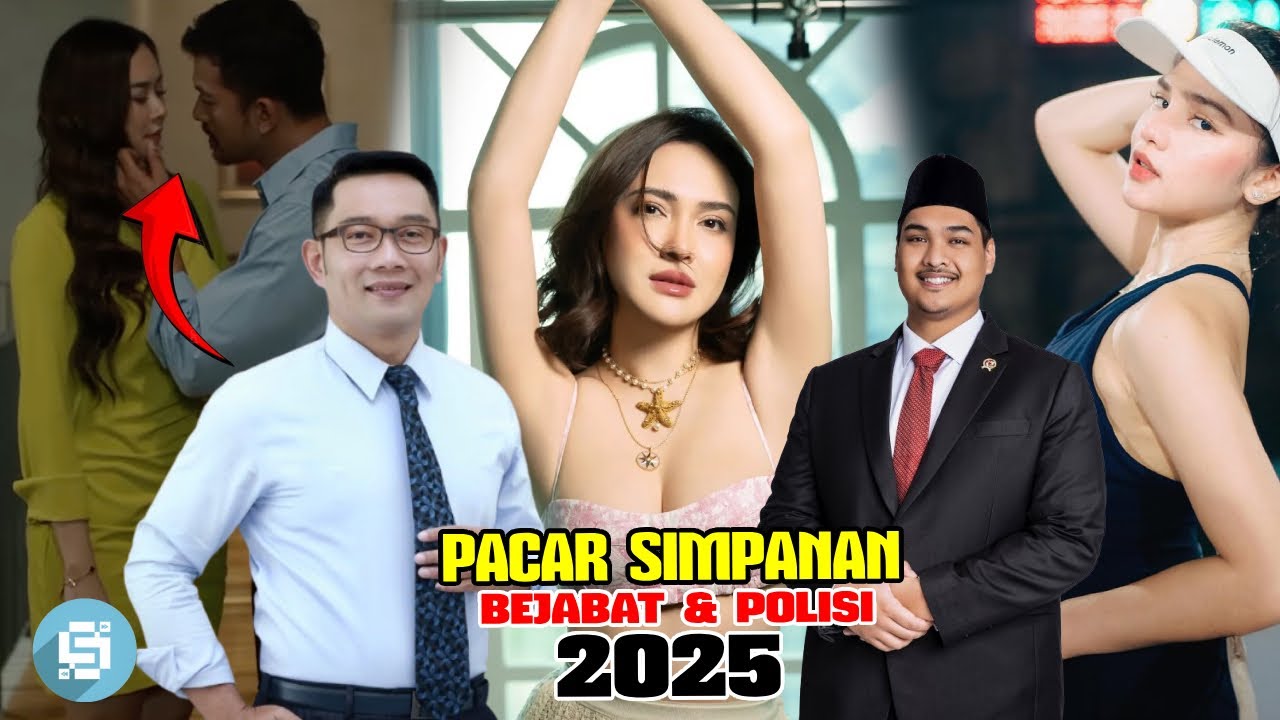 CINTA TERLARANG RIDWAN KAMIL BERUJUNG CERAI! 6 Artis Cantik Indonesia Selingkuhan Pejabat Negara