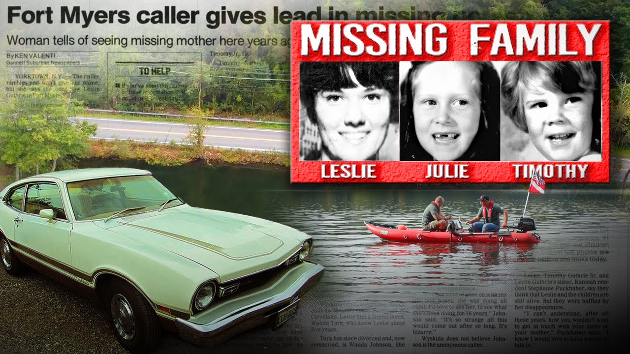 MISSING MOM... 2 Kids Vanished in 1977 (Leslie, Julie and Timothy Guthrie)