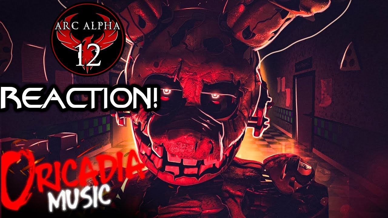 РЕАКЦИЯ: Песня Five Nights at Freddy's | «Я ВСЕГДА ВОЗВРАЩАЮСЬ» | Oricadia (музыкальный анимацион...