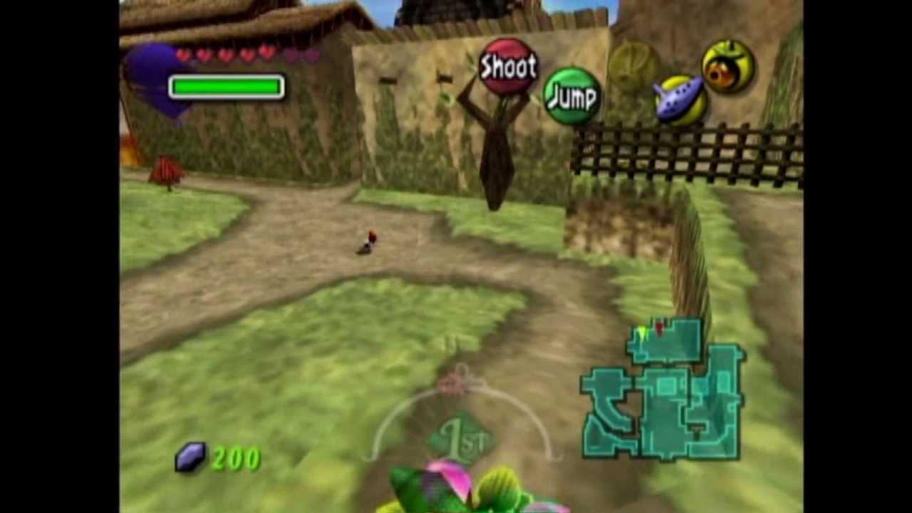 Zelda: Majora's Mask Playthrough #020, Town Shooting Gallery; Deku Scrub Playground