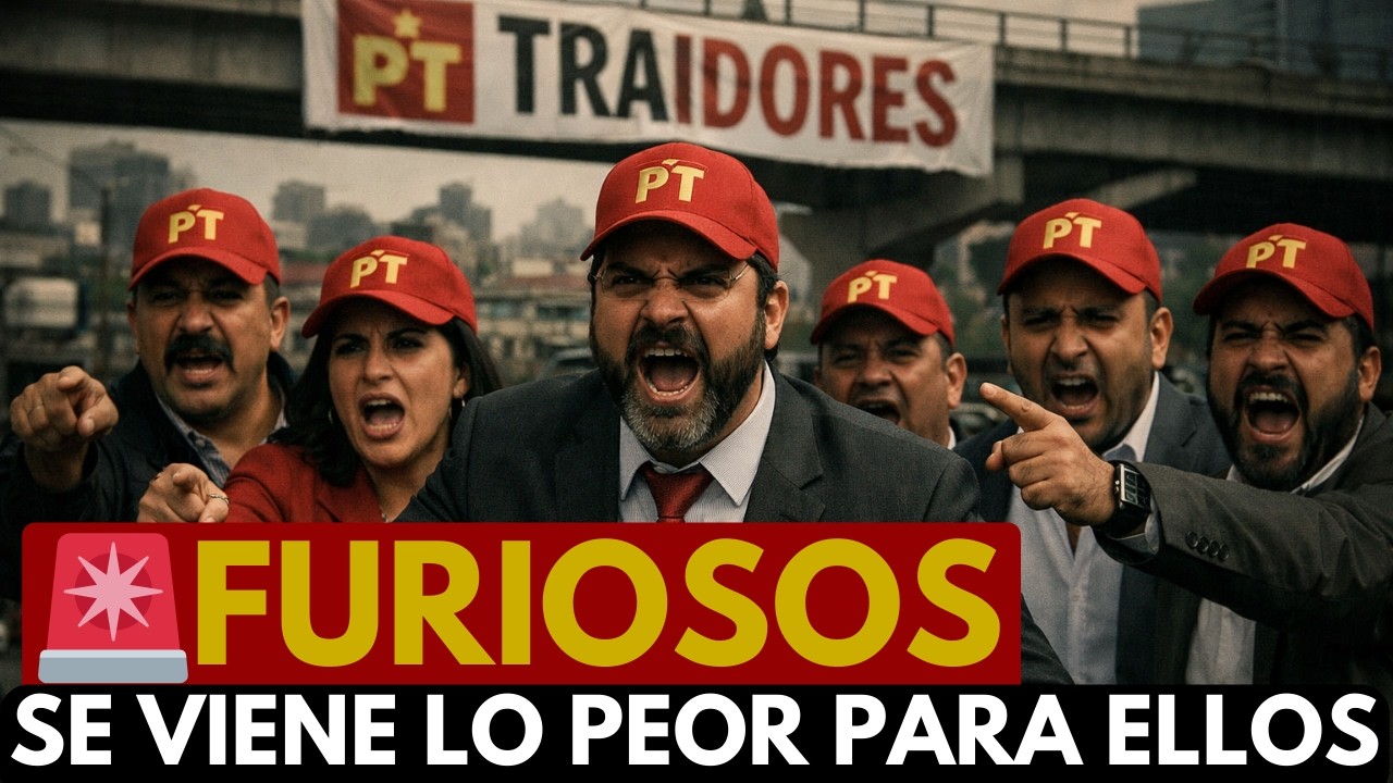 ¡SE HUNDE EL PT! 🚨 LA TRAICIÓN QUE PODRÍA ACABAR CON SU FUTURO POLÍTICO