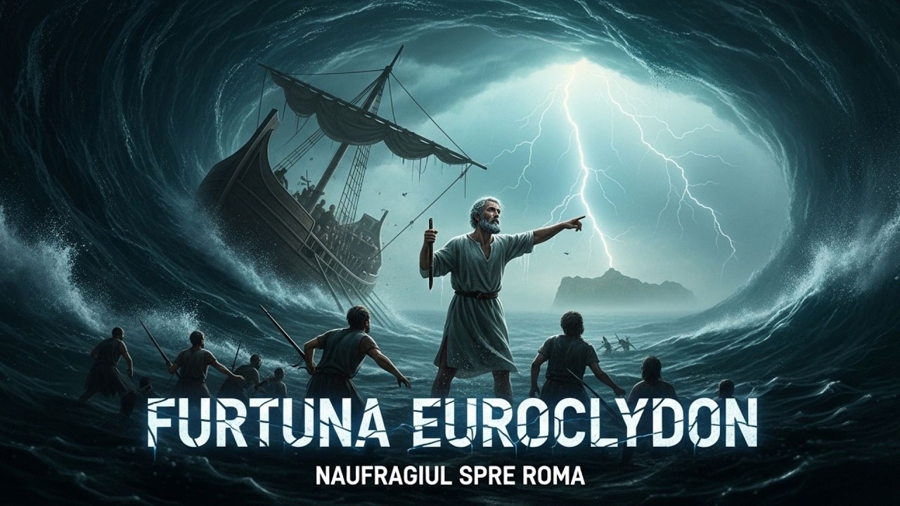 Naufragiul spre Roma | Furtuna Euroclydon | Ingerul Corabiei | 276 de Suflete