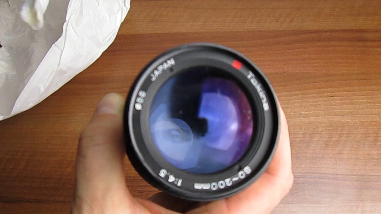 Распаковка Tokina 80-200 1/4,5